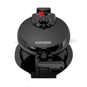 Waflera Giratoria Black+Decker WM1000B Negra