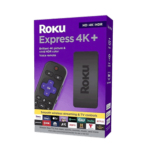 Reproductor Streaming Roku Xpress 4K+ Negro