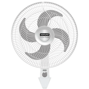 Ventilador Samurai Pared Turbo Power Blanco