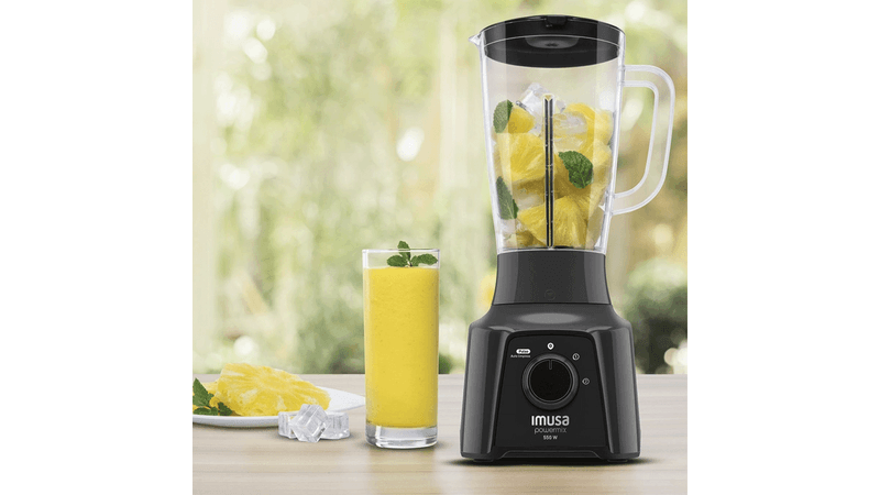 Licuadora Imusa Powermix 550 Watts 2 Litros Gris Enrutalo